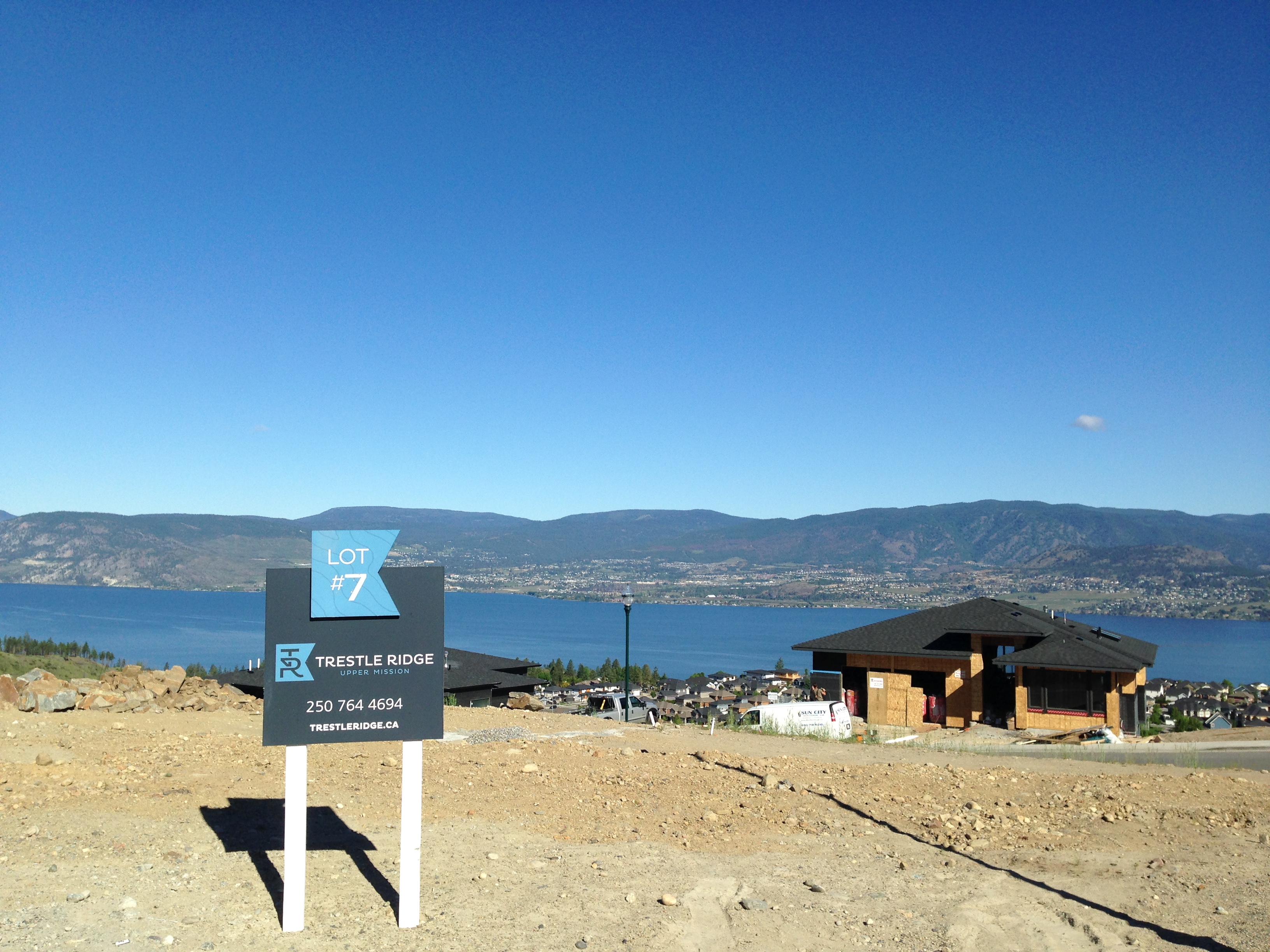 Trestle Ridge Lot 7 view